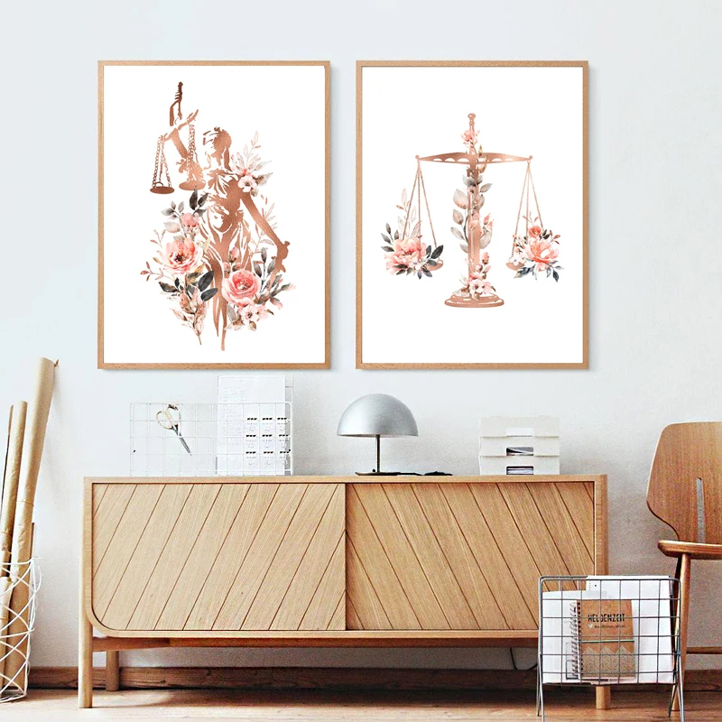 Lady-Justice-Prints-Law-Office-Decor-Painting-Attorney-Lawyer-Gift-Watercolor-Floral-Canvas-Poster-Law-School (2)