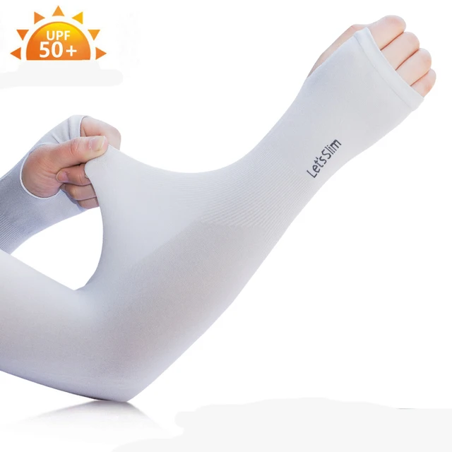 US $1.38 Sun Protection Arm Cooling Sleeve Warmers Cuffs UV Protection Sleeves Breathable Quick Dry Running 