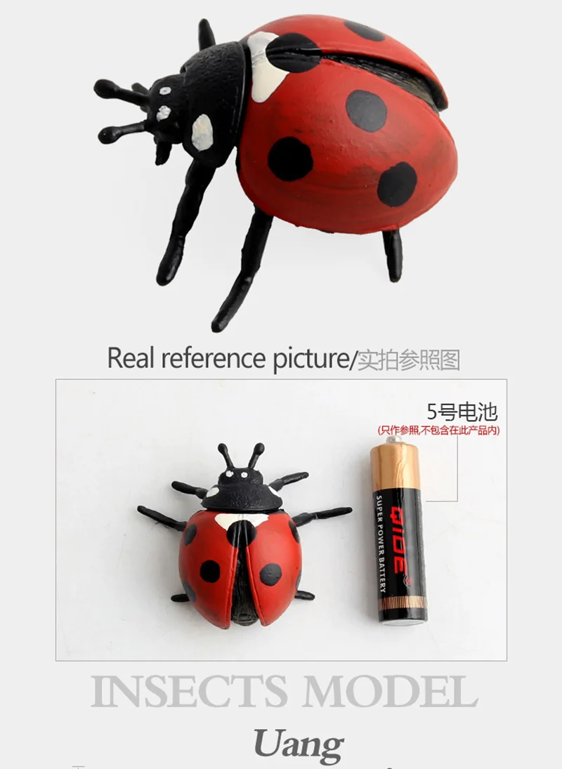 Hot Animal Insect Toys Educational Resource High Simulation Reallistic Insects plastic toy Figures insetos de brinquedo kid