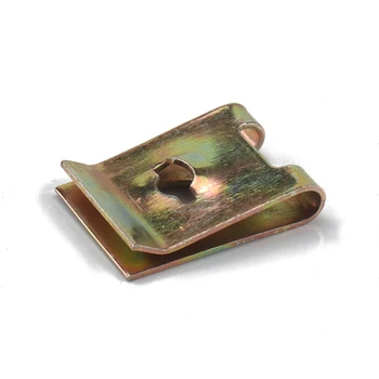 

100PCS Clip Nut Zinc No. 6-100pcs For Car Interior Panel Nut 65 Manganese Steel Newest Duable