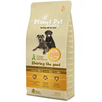

PLANET PET JUNIOR LARGE CHICKEN AND RICE 15KG