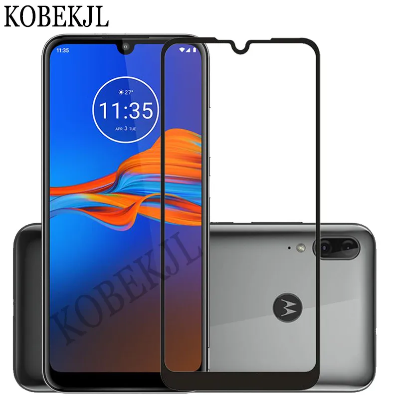 For Moto E6 Tempered Glass Plus Screen Protector Motorola MotoE6 E6Plus XT2025 Full Cover Film | Мобильные телефоны и