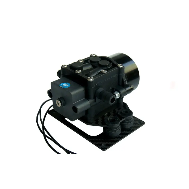 

1PCS 12V Water Pump Pesticide Spray Mute Brushless Pump Pressure Diaphragm Pump 3S Parts for RC Plant Agriculture UAV Drone