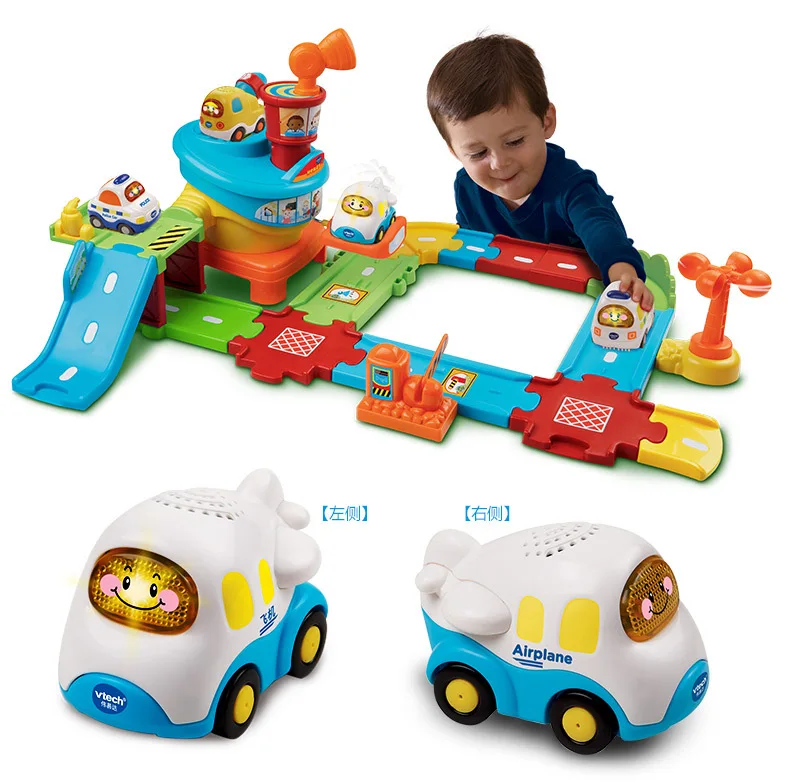 VTech Vtech волшебный вагон аэропорт набор детей раннего возраста образовательная интерактивная игрушка 144118