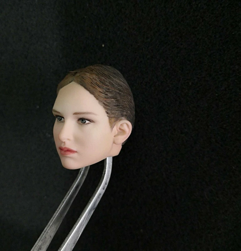 1/6 масштаб экшн-голова резьба модель1/6 Масштаб Natalie Portman бледная голова ваять модель игрушки подходит для 1" фигуры тела