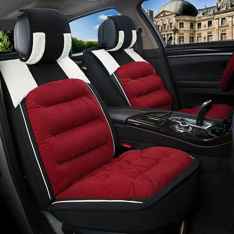 universal Car seat cover plush warm for volkswagen vw passat cc b5 b6