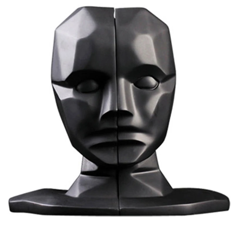 

New-Creative Brain Hole Wide Open Statues Sculptures Resin Decor Crafts Gifts Figurines Desktop Home Decoration Accessories Mode