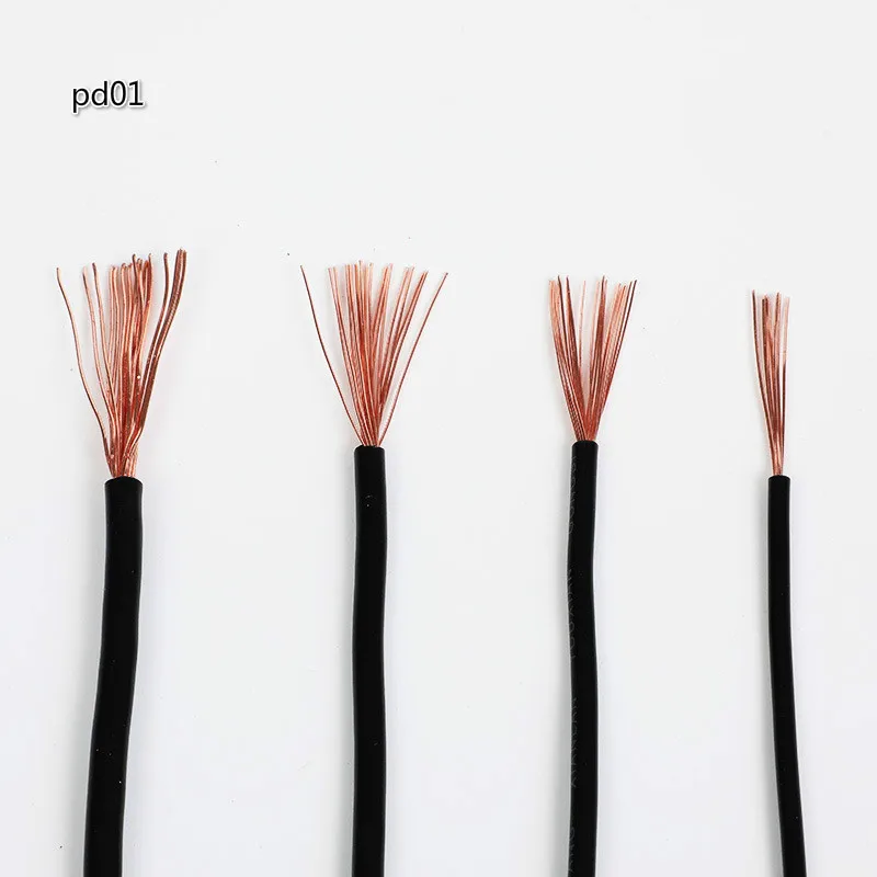 

pd01 Household multi-color fire-retardant lighting wires single-strand national standard mechanical equipment wires and cables