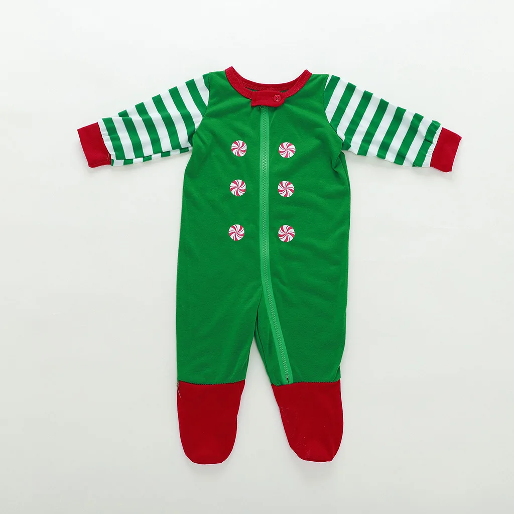 Рождественский пижамный комплект, Семейный комплект, Одинаковая одежда на год Пижама для девочки с эльфом, комбинезон «Мама и я» Пижама, одежда для сна
