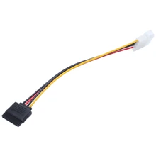 6X для IDE/SATA/Molex 4-контактный разъем для Serial ATA SATA 15-контактный разъем Мощность Кабель-адаптер