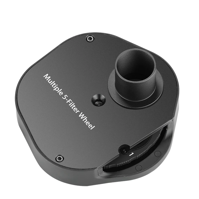 

Astronomical Telescope 1.25-Inch Manual Filter Wheel Five-Piece Colour Filter Accessories