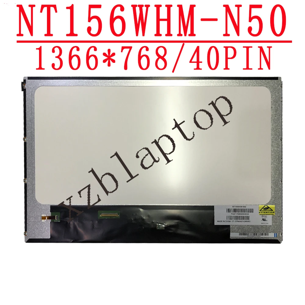NT156WHM-N50 Новый 15 6 &quotNT156WHM-N50 Дисплей 1366x768 40pin матрица ноутбука Замена ЖК-дисплей