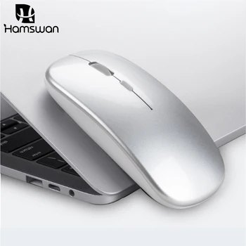 

Wireless Mouse Mini Computer Mouse Mute Ergonomic Gaming Ultra Thin Mouse Rechargeable 2.4 Ghz USB Optical Mouse For PC Laptop