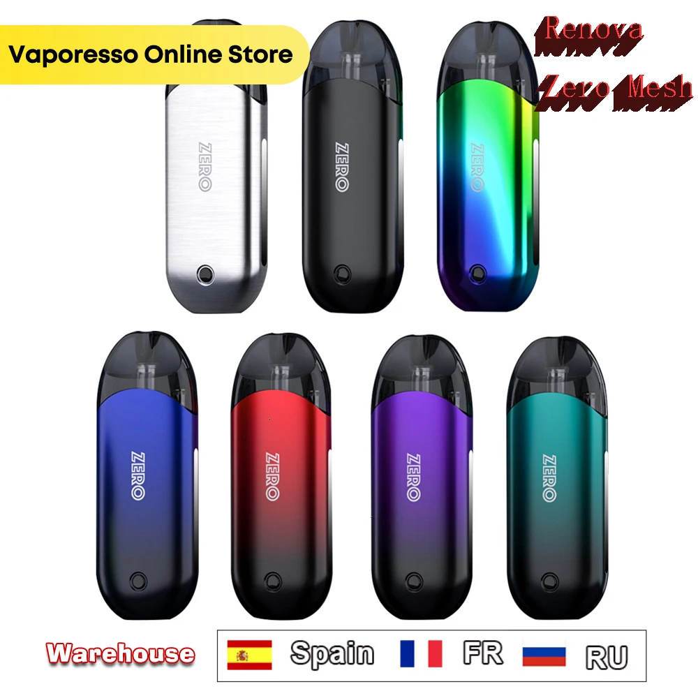 Оригинальная электронная сигарета Vaporesso Renova Zero Pod комплект Mesh аккумулятор 650 мАч и