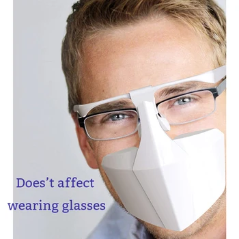 

Isolation Pollution Mask Dust Respirator Washable Reusable Masks Muffle Asthma Protective Anti Splash Shield Equipments