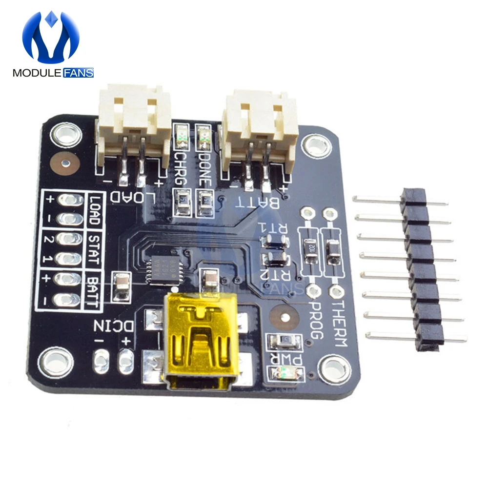 MCP73833 5V USB Lithium Ion Battery Charger Chraging Board LiIon LiPoly 3.7//4.2V