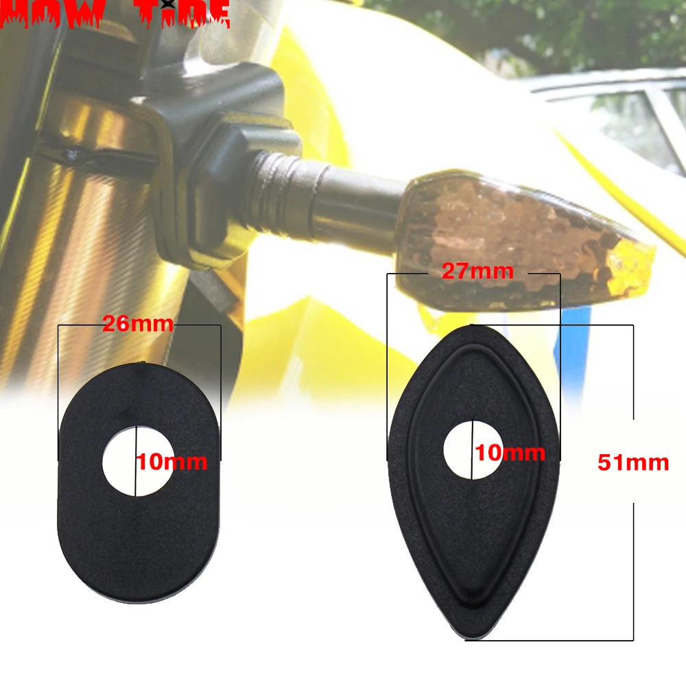 Per Honda Cb650F Cbr650F Grom Msx 125 Nc750X Nc750D Ctx700Dct Cb 500 X Cb 500 F Indicatori Di Direzione Distanziatori Adattatore