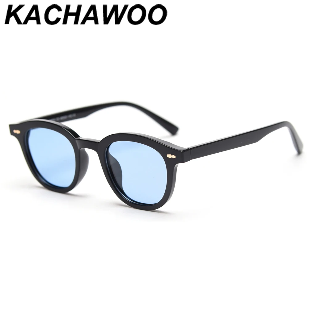 Kachawoo поляризационные солнцезащитные очки для женщин цвет черный синий