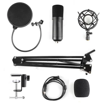 

Adjustable Condenser Microphone Condenser Microphone Kit Studio Suspension Boom Computer Audio Studio Record Vocal Mic Holder