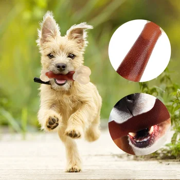 

Funny Pet Interactive Nylon Bones Training Treat Toys Pet Dog Chewing Bite Toy For Small Medium Large Dogs