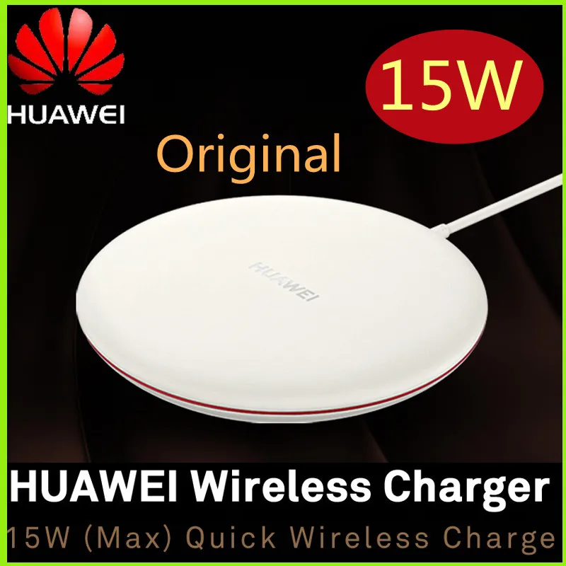 HUAWEI QI Wireless Charger Original CP60 WPC Smart 15W Max USB Type C