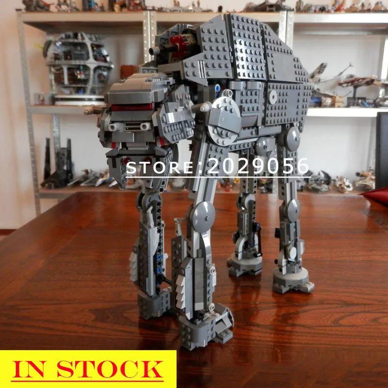 

10908 05130 In Stock Star Series Wars First Order Heavy Assault Walker Building Block Bricks Toys Gifts Moive Compatible 75189