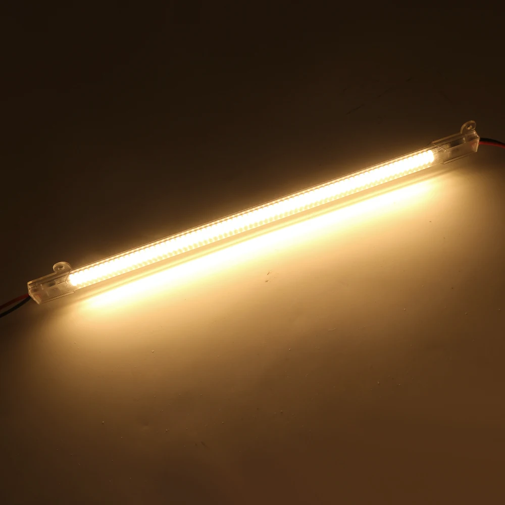 10 шт. светодиодный свет полосы алюминиевый профиль AC220v 2835 8 Вт 50 см 72 светодиодный s Прозрачная крышка люминесцентные лампы СВЕТОДИОДНЫЕ шкафы кухонный свет