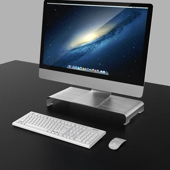 

Aluminium alloy bracket computer monitor increase storage bracket notebook computer base