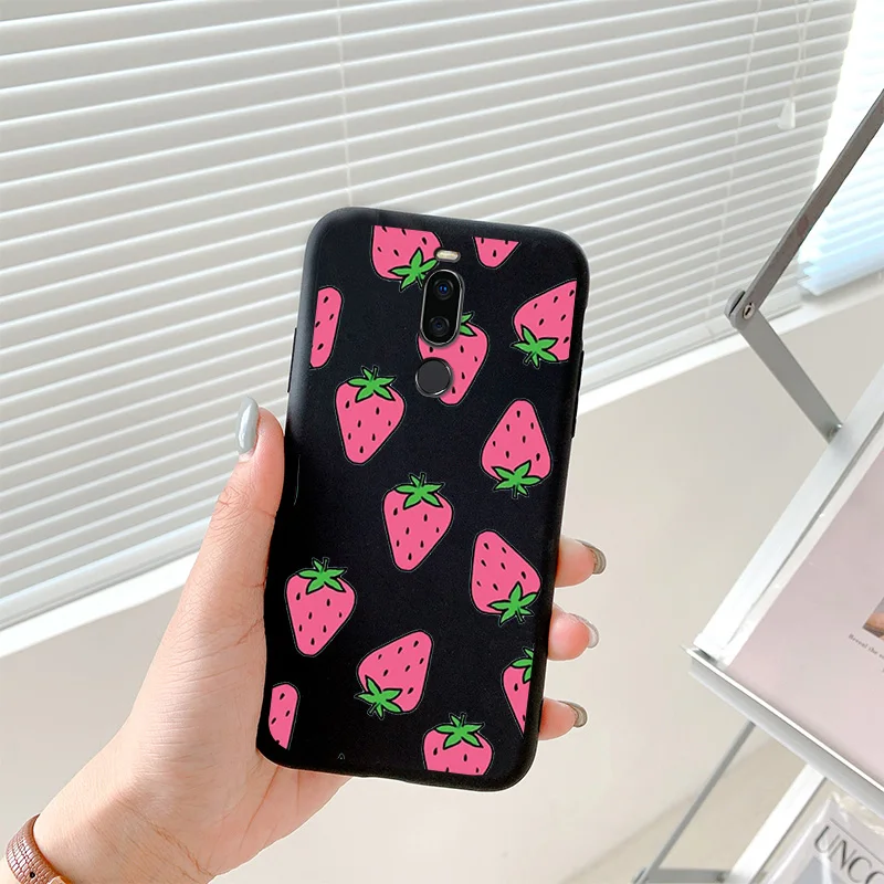 Cute Animal Pattern Phone Cover For Meizu X8 Case Cartoon Soft Silicone Painted Shell Shockproof Protection Bags 