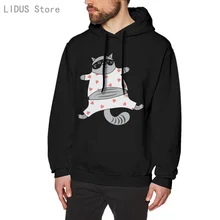 

Funny Relaxed Cat Hoodie Sweatshirts Harajuku Creativity Streetwear Hoodies