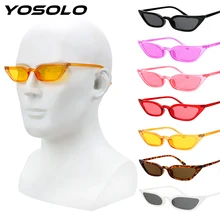 YOSOLO, мотоциклетные очки, для езды, для вождения, защитные очки, Ретро стиль, маленькая оправа, очки, Ретро стиль, кошачий глаз, солнцезащитные очки, UV400
