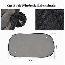 

Auto Rear Window Sun Shade Cling Visor Shield Screen Block Sunshades Cover Car Back Window Sunshade