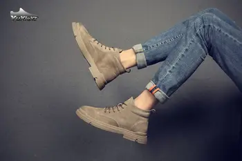 

2020 Men Shoes Men's Genuine Leather Shoes For Men Casual Damping Breathable Shoes Men's Casual Leather Shoes 115772