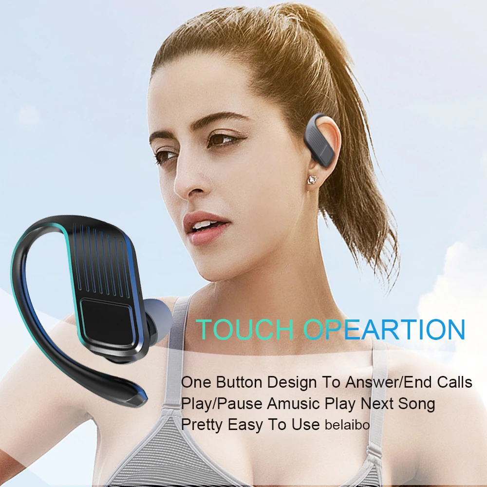 Tws Bluetooth наушники Стереонаушники True T11 Беспроводной светодиодный дисплей