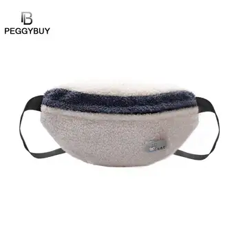 

Fashion Plush Fanny Waist Bag Women Chest Pack Zip Shoulder Fanny Pack for Women Chest Bags Shoulder Bags Pochete Feminina