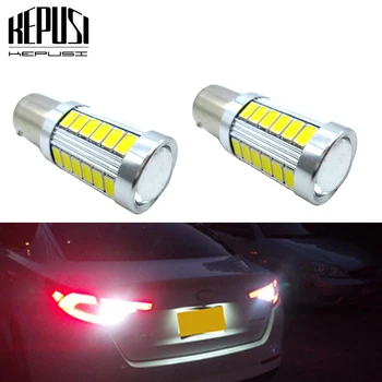 

2x 1156 BA15S P21W Reverse light Front Rear Turn Signal Lamp DRL Tail bulb For Kia Rio Optima Sedona Sorento Rondo white 12V