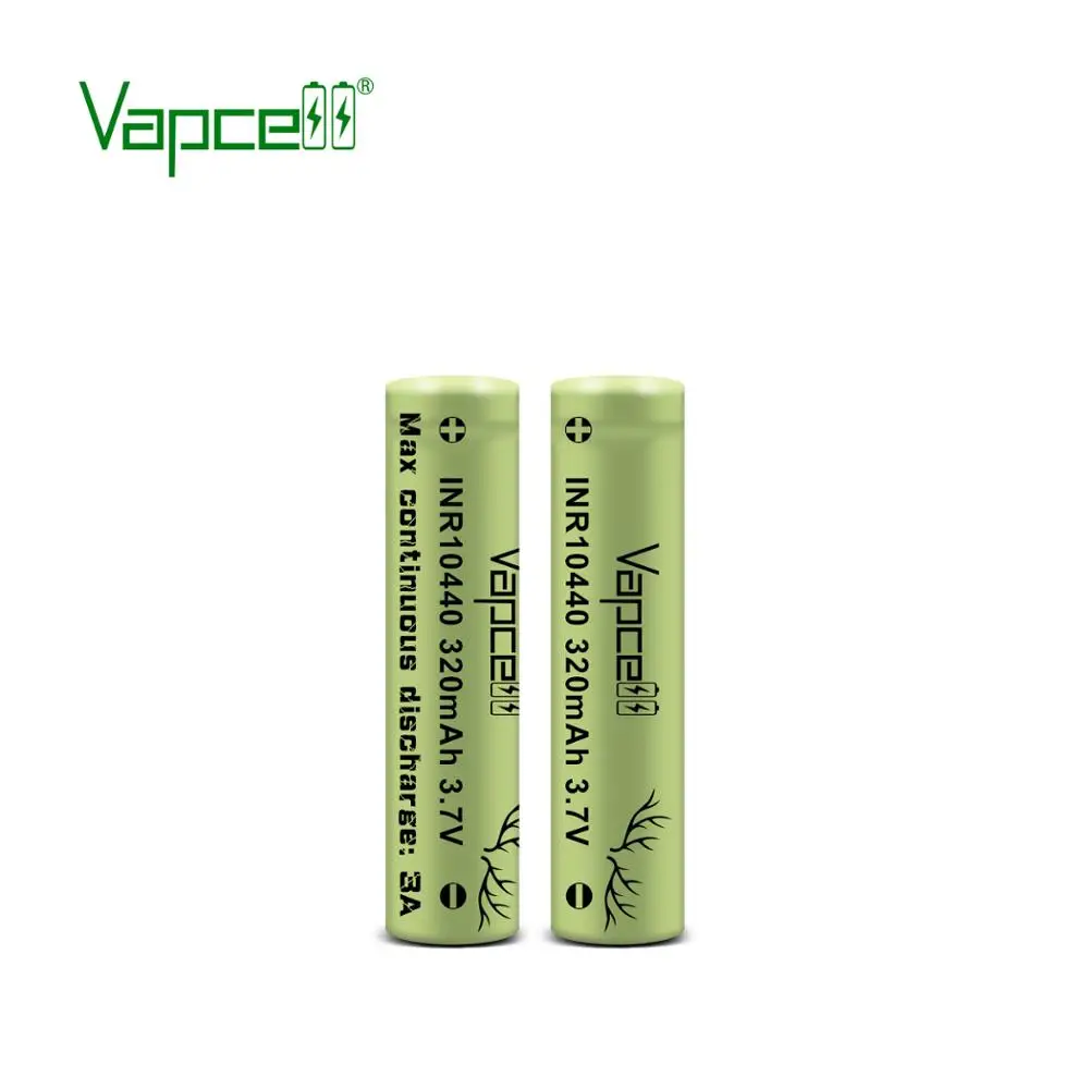 Оригинальный непрерывный перезаряжаемый аккумулятор Vapcell INR 10440 320 мач 3A max для