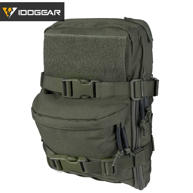 IDOGEAR 전술 수화 팩, 몰리 파우치, 미니 야외 스포츠 워터 백 3530