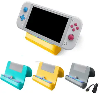 

Bevigac Charging Stand Dock Holder Bracket Station Stand Charger with Type C Cable for Nintendo Switch Lite Nintendo NS Gadgets