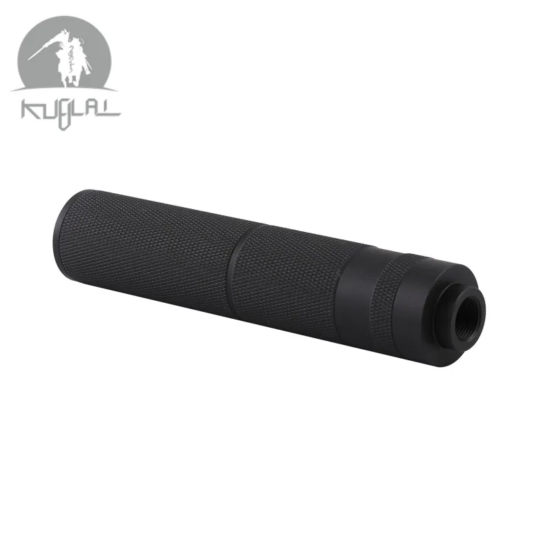 New Knurling 14 мм CCW AEG страйкбол внутренний алюминиевый черный цвет геля