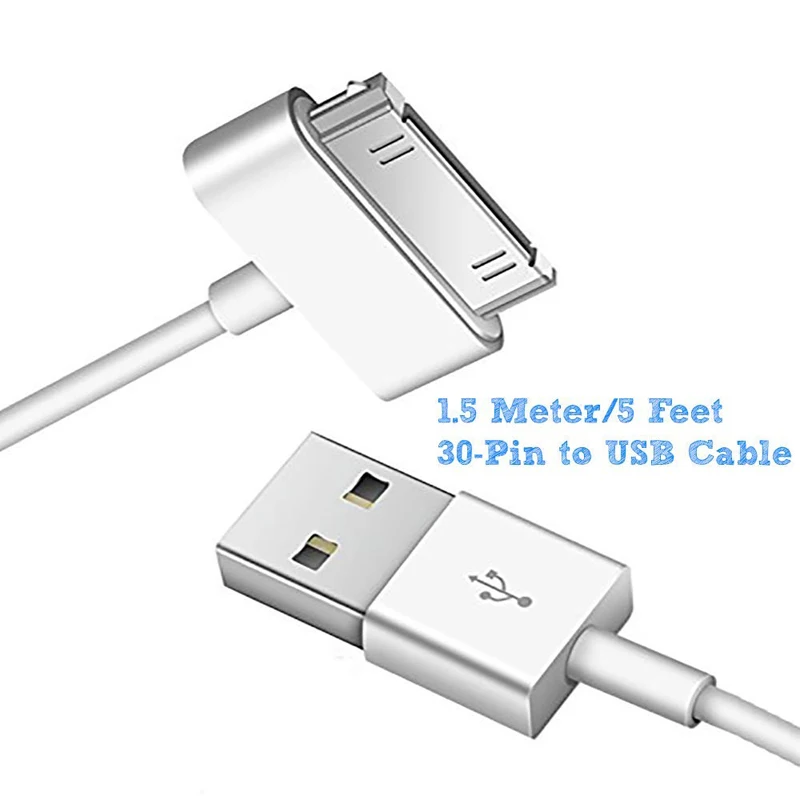 5x USB кабель для зарядки и синхронизации данных Шнур Apple iPhone 4 4G 4S 3GS iPod Nano Touch