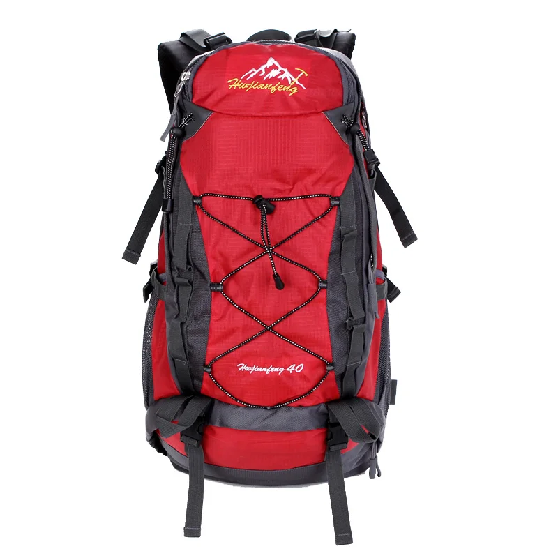 

Men's Outdoor Travel Backpack Nylon Waterproof Large Capacity Camping Luggage Backpack Youth Sports Bag