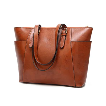 

Vintage Buckle Ladies Shoulder Satchel Bag High Capacity Females Messenger Crossbody Bag Famous Brand PU Leather Women Tote Bag