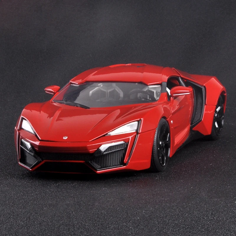 Jada литая в 1:18 машинка Форсаж Металлический Игрушечный Автомобиль ликан