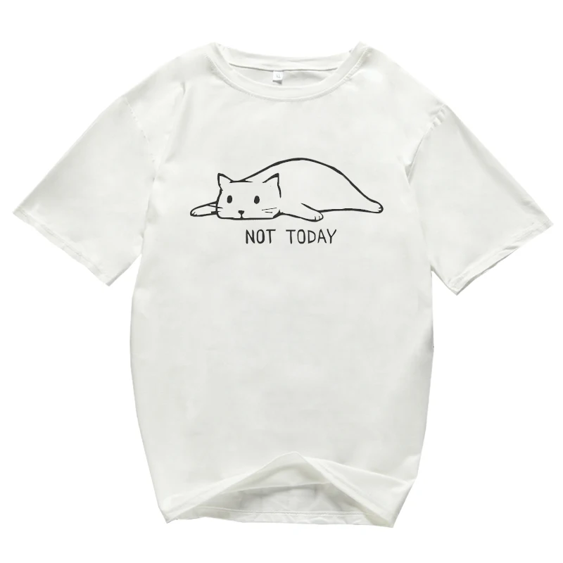 Футболка женская хлопковая с круглым вырезом модная повседневная Уличная