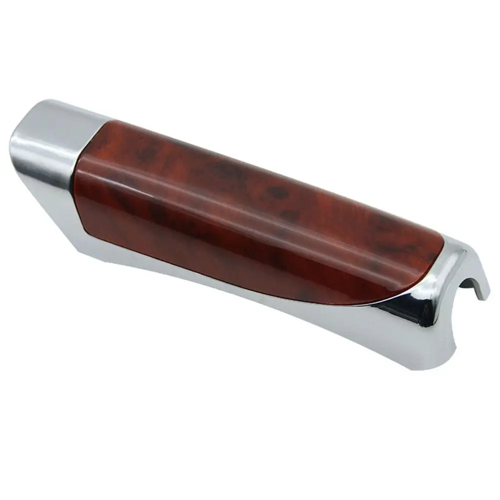 Red wood grain TWISTER. CK Универсальный Автомобильный ручной тормоз ABS Гладкий удобный защитный чехол из углеродного волокна - Название цвета: Red wood grain