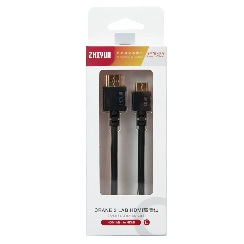 ZHIYUN официальный HDMI к Micro/Mini/HDMI кабель передачи изображения для передачи изображения передатчик кран 3 Лаборатории Ручной Gimbal