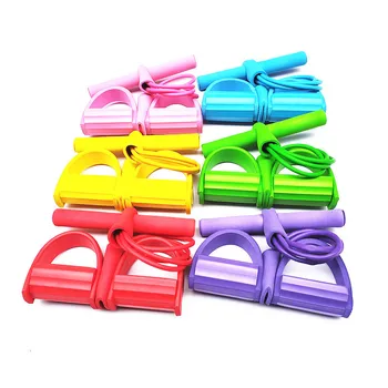 

4 Resistanc Elastic Pull Ropes Exerciser Massage Belly Resistance Band Yoga Gym Sport Training Elastic Bands Fitness Equipment