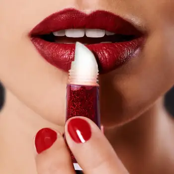 

50PCS/Set 10ML Lip Gloss Tube Transparent Round Mouth Lip Balm Cosmetics Container Beauty Lip Gloss Tubes