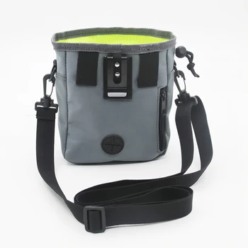

New Detachable Dog Training Treat Bags Snack Bag Dog Treat Pouch Training Bag Built-in Poop Bag Dispenser DogTraining Behaviour